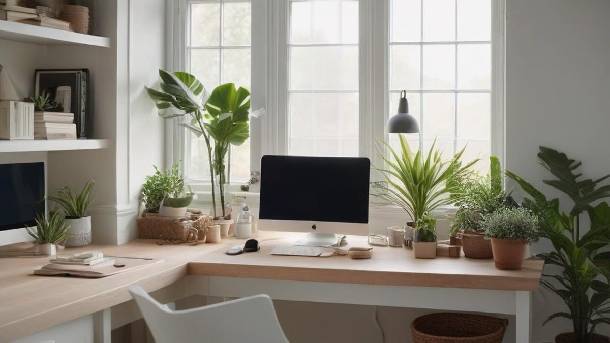 efficient living workspace tips