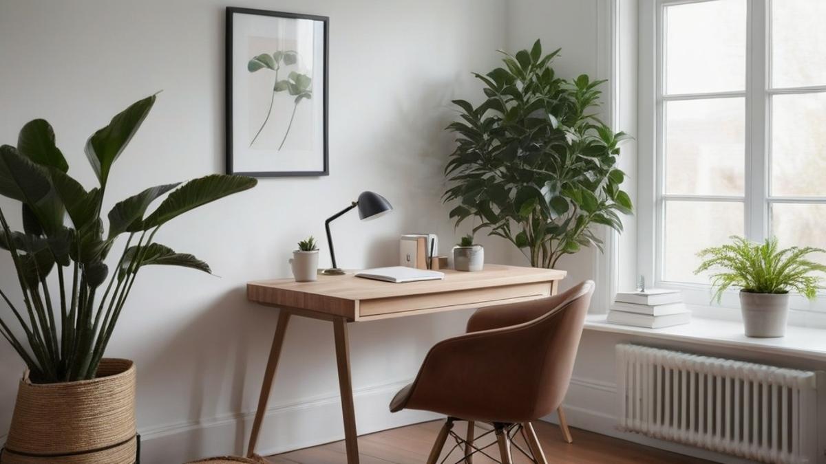 minimalist workspace design